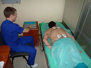 Electroforese medicinal para prostatite