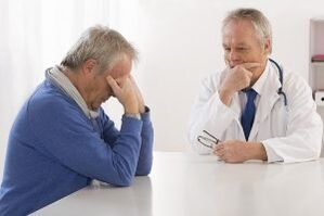 Signos e síntomas de prostatite en homes