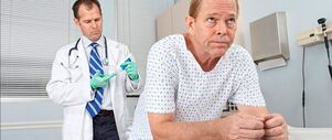 Masaxe de próstata na cita dun proctólogo - prevención da prostatite